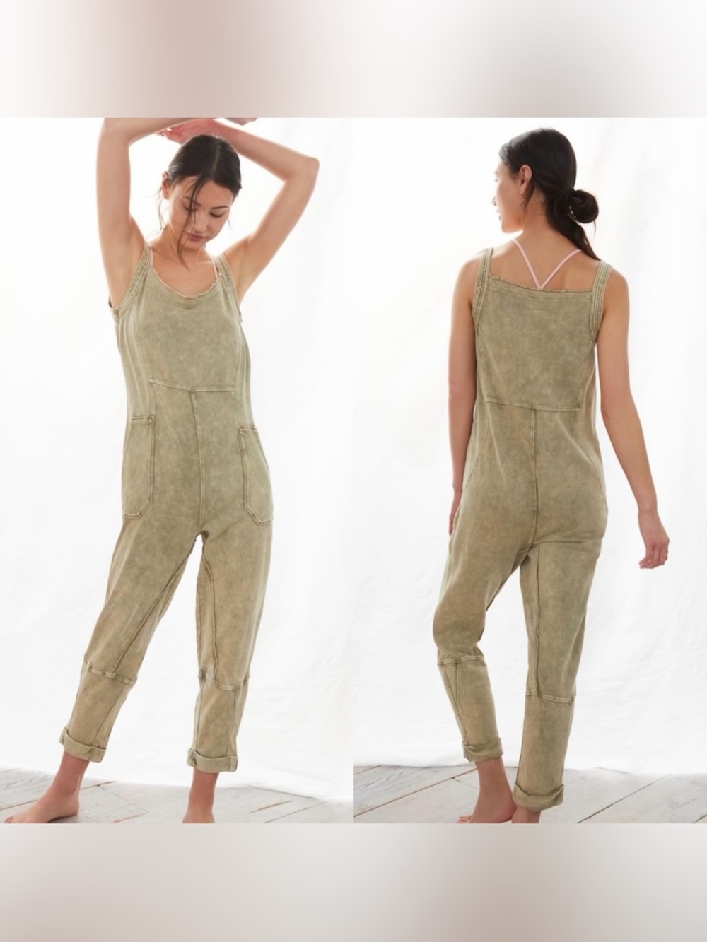 Anthropologie Daily Practice Jamming Jumpsuit Size Small